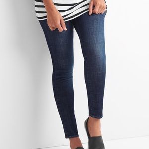 Maternity full panel true skinny jeans
